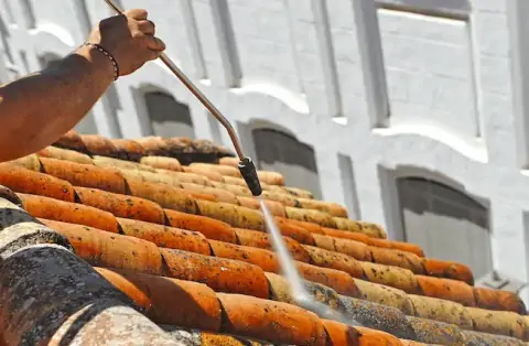 Nettoyage de toitures - Locquirec